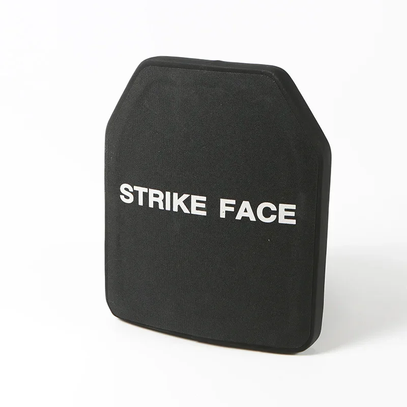 لوحة مضادة للرصاص NIJ III قائمة بذاتها GA5 مستوى UHMWPE درع سترة لوحات باليستية 10X12 بوصة خفيفة الوزن مضادة AK47 MSC 7.62 مللي متر #4