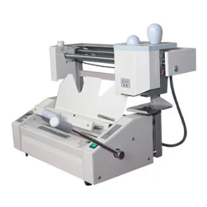 Automatic Hot Melt Glue Perfect Glue Binder Hardcover 50-400G Book Binding Machine with Indentation Function