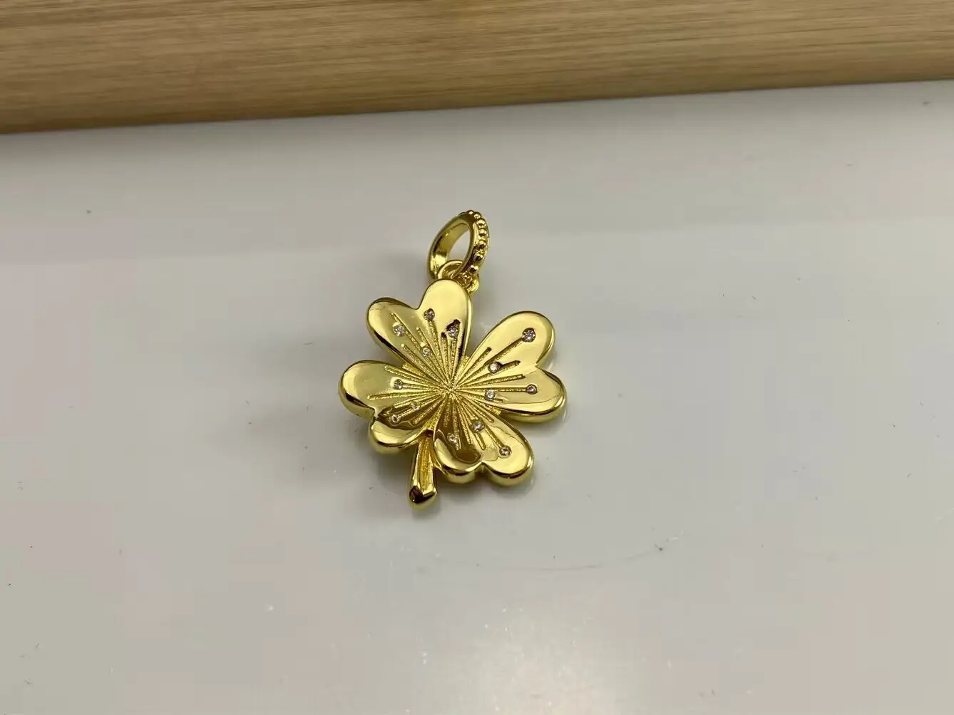 

925 Silver Classic Clover Pendant Women's Bracelet DIY Accessories Fashion Jewelry