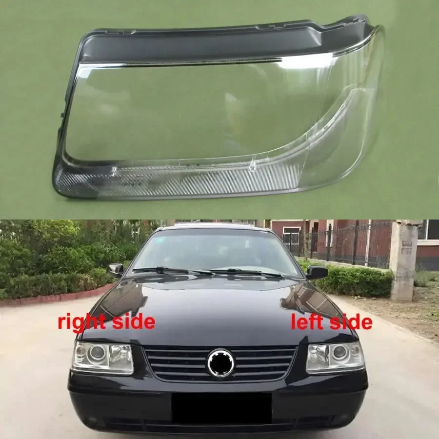 

Для Volkswagen VW Santana 3000, корпус передней фары, прозрачный абажур, крышка фары из плексигласа, замена оригинальных линз
