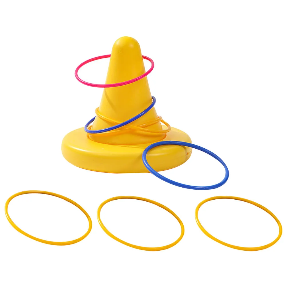 

1Set Unicorn Chair Kids Creative Plaything Physical Training Prop Ring Throwing Game Educational Outdoor Accessory