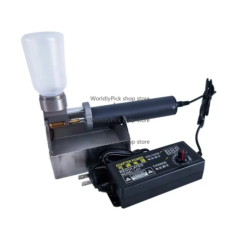 Compact Handheld Edge Dyeing Machine Micro Electric Leather Paint Tool Oil Edge Machine for Handbags Making