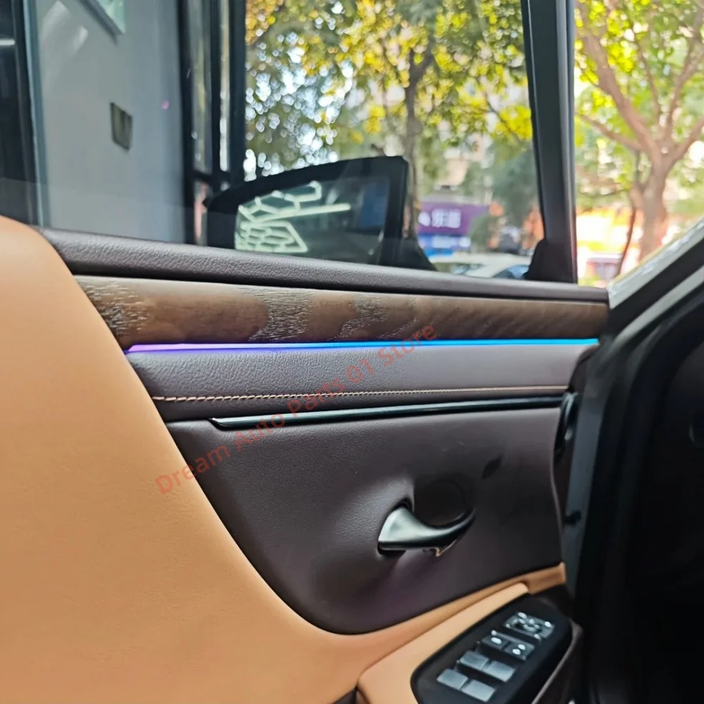 LED جو مصباح لكزس ES 2018 + الضوء المحيط السيارات الإضاءة الداخلية ترقية منتصف غطاء اكسسوارات السيارات APP التحكم #3