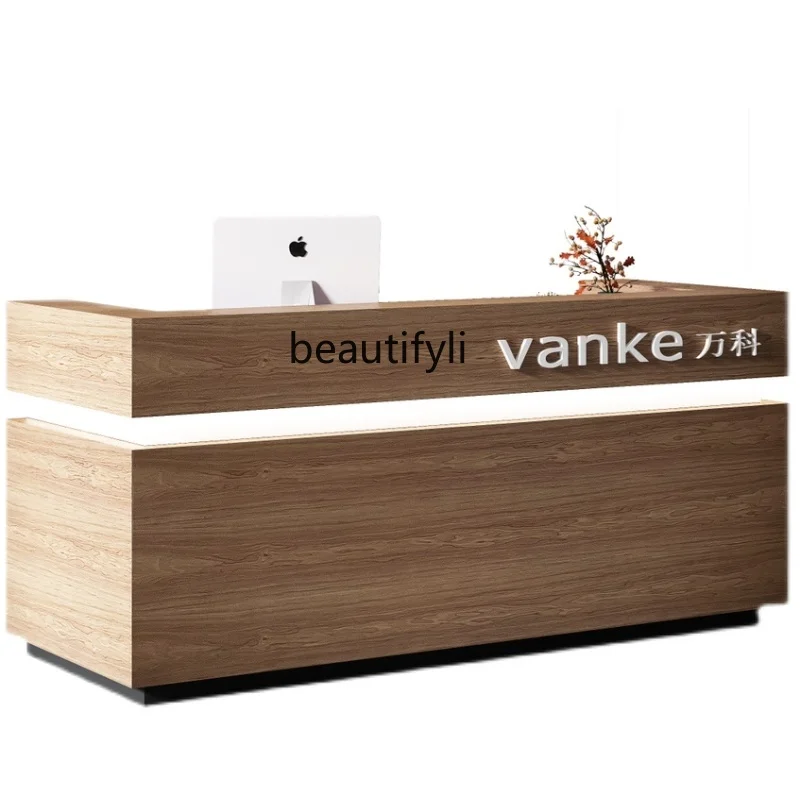 

Simple and modern Chinese bar counter, beauty salon, barber shop, clothing store, company, reception desk