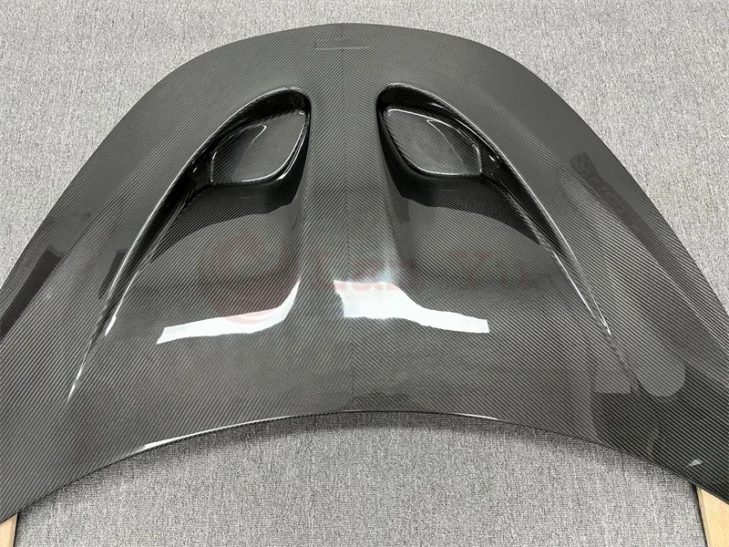 

P1 Style Dry Carbon Fiber Front Bumper Engine Hood Bonnet Cover for Mclaren 540C 570S 570GT 600LT Body Kit