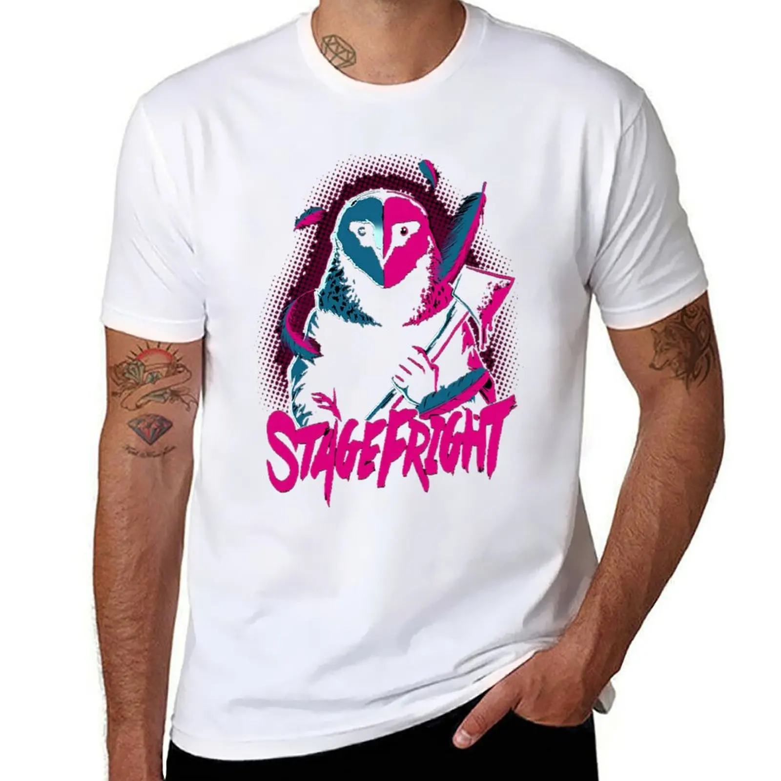 

Stagefright / Deliria / Bloody Bird cult classic slasher horror movie inspired retrowave design T-Shirt