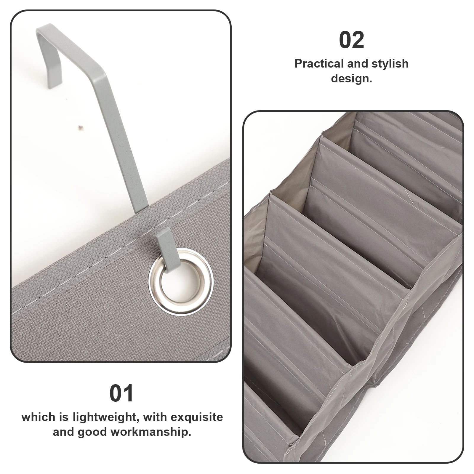 

Wall Hanging Storage Bags Oxford Cloth Hanging Organizer For Door Bedroom With Multi-Layer Lightweight Space Saving Tidy