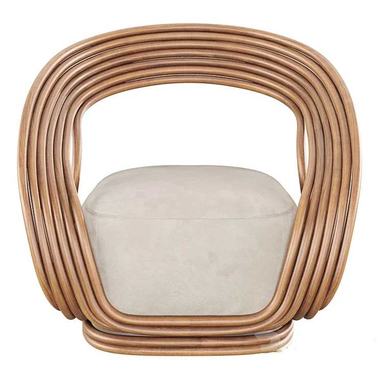 Outdoor Furniture Vietnam - #Modern Deluxe Wooden Rattan Leisure Chair