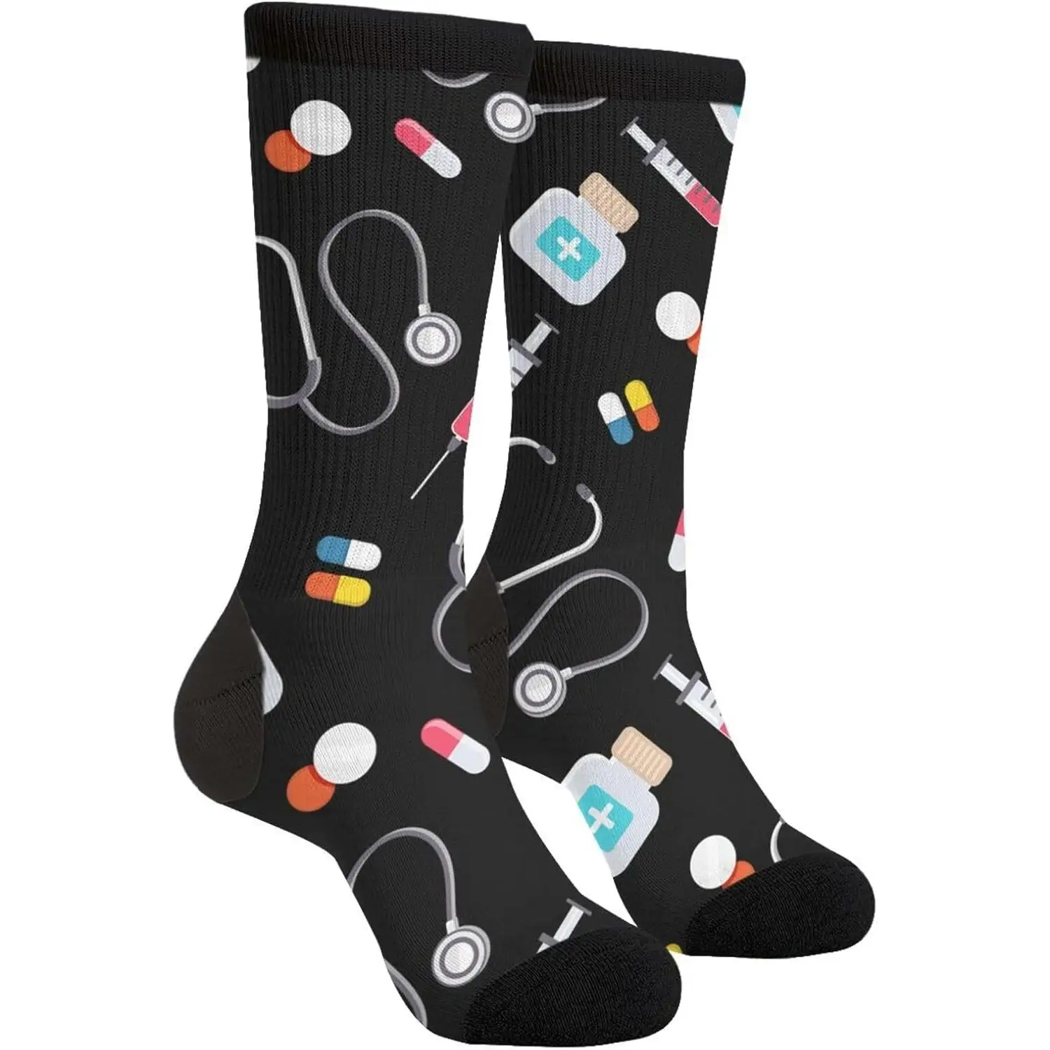 

Men's Novelty Funny Socks Crazy Socks Fashion Casual Harajuku Retro Style Breathable Non-slip Sports Socks