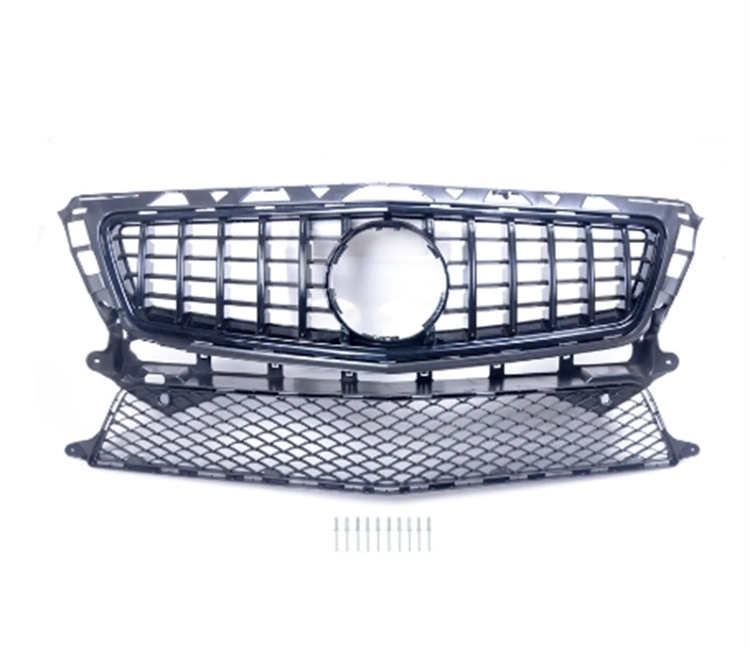 Car Racing Grills Front Bumper Grill Mask Radiator Grille for Mercedes Benz CLS63 GT modified W218 11-14