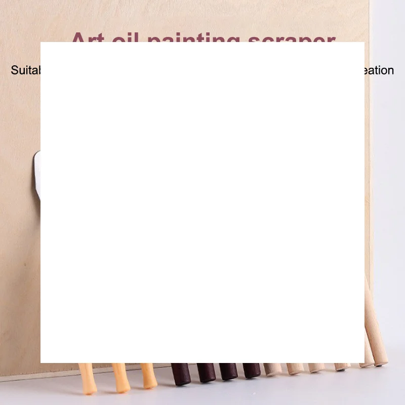 

7Pcs/Set Stainless Steel Oil Painting Knives Artist Crafts Spatula Palette Knife Oil Painting Mixing Knife Scraper Art Tools