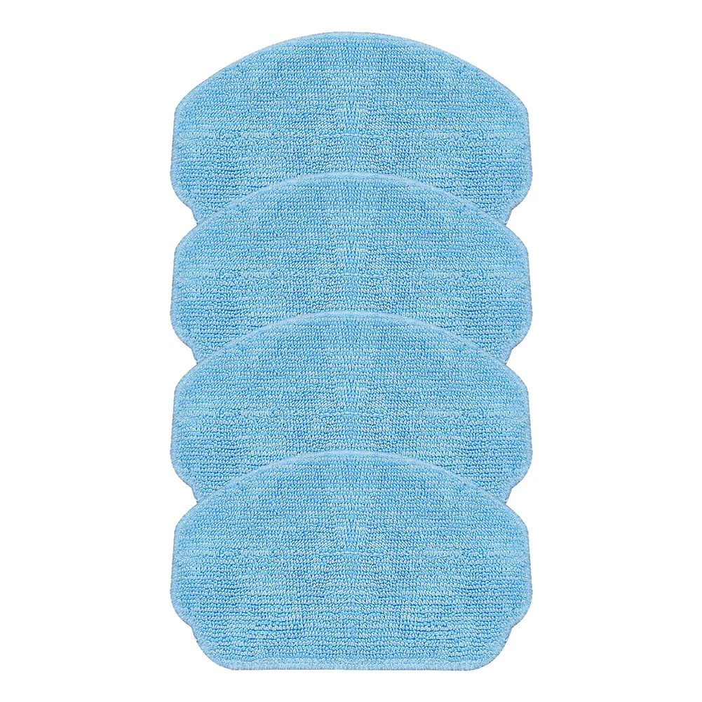 4/10pcs Microfiber Cleaning Dust Mop Cloths Replacement For Kabum Smart 100 Robotic Vacuum Household Cleaner Mop Pad