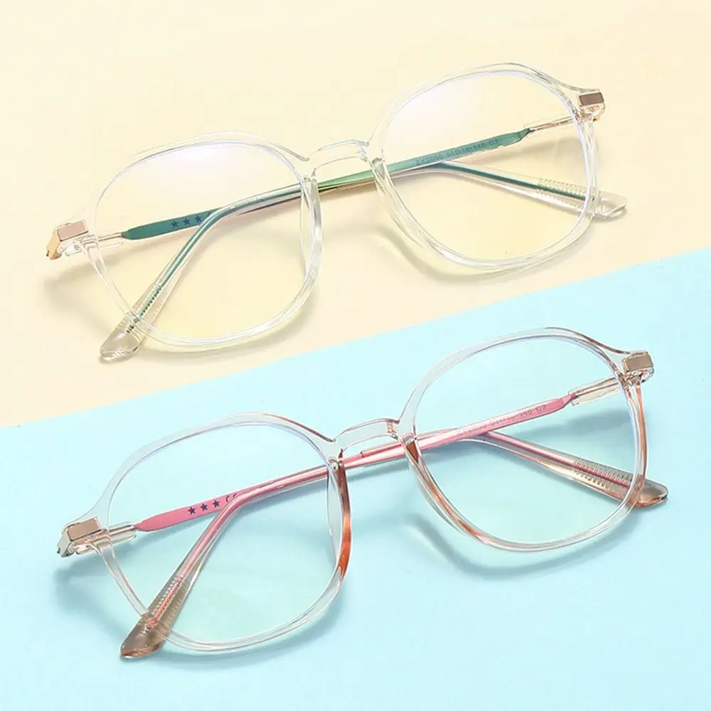 New Anti-Blue Light Glasses Women Men Oversized Optical Frame Eye Protection Ultra Light Eyeglasses Office Computer Goggles ﻿