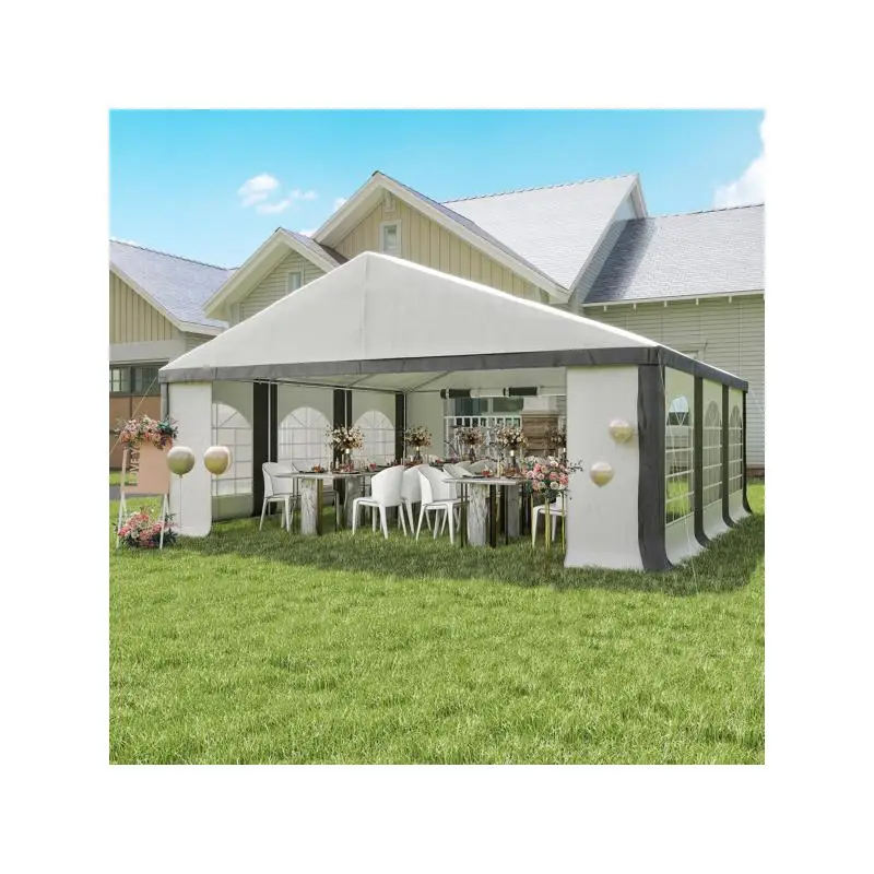 

Навес для палатки для вечеринок на открытом воздухе, водонепроницаемое всплывающее укрытие для мероприятий на заднем дворе, фестивалях, кемпинга и свадьбы