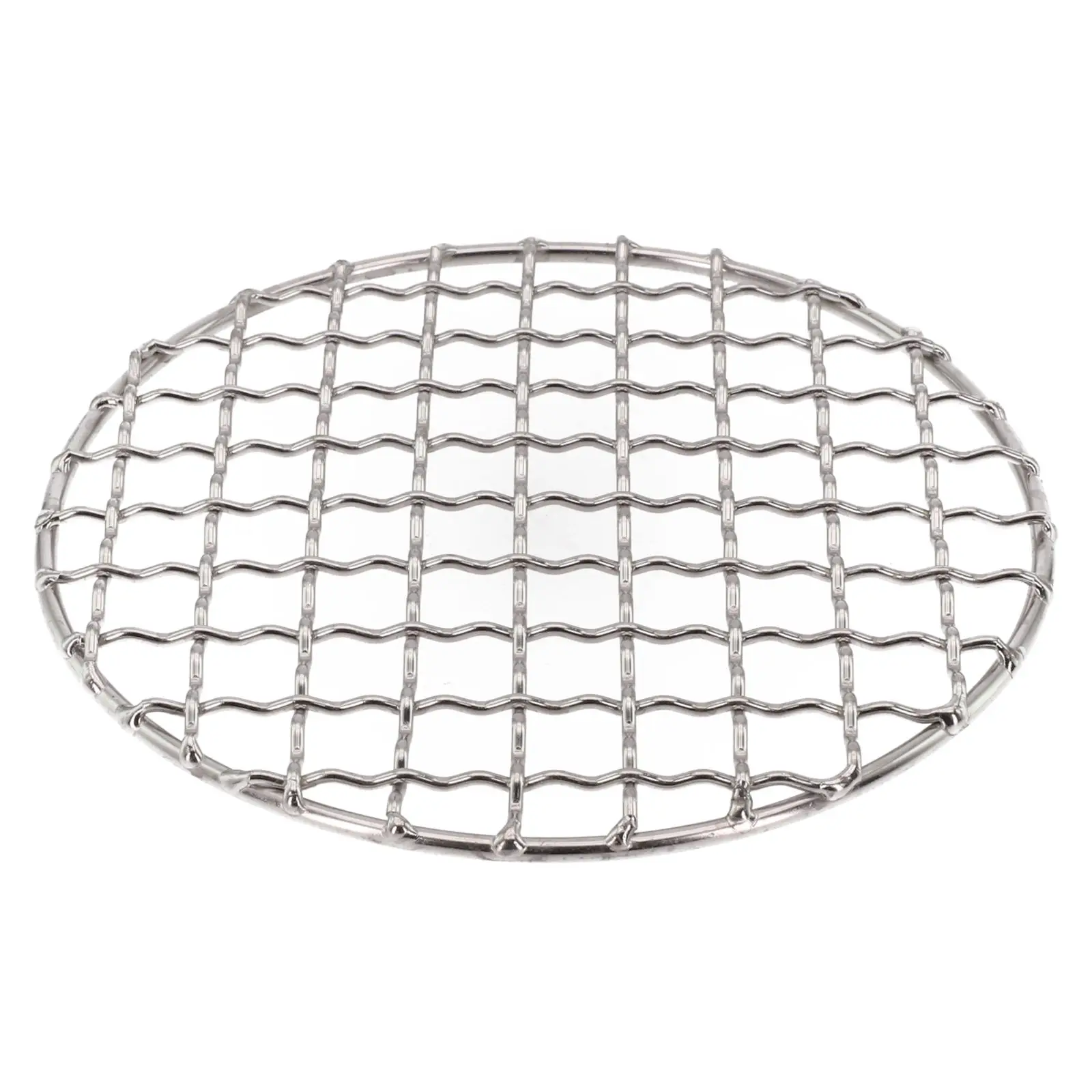 Compact Stainless Steel Grilling Net Ideal for Camping Picnics and Backpacking Trips Enjoy BBQ Anywhere Anytime