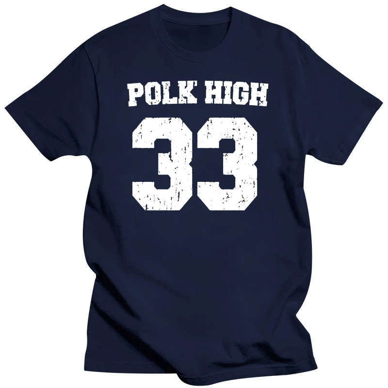 Hot Sale Polk High 33 T-shirt Men's two sides Vintage Al Bundy Fun Kult no ma am Gift casual tee Size S-5XL