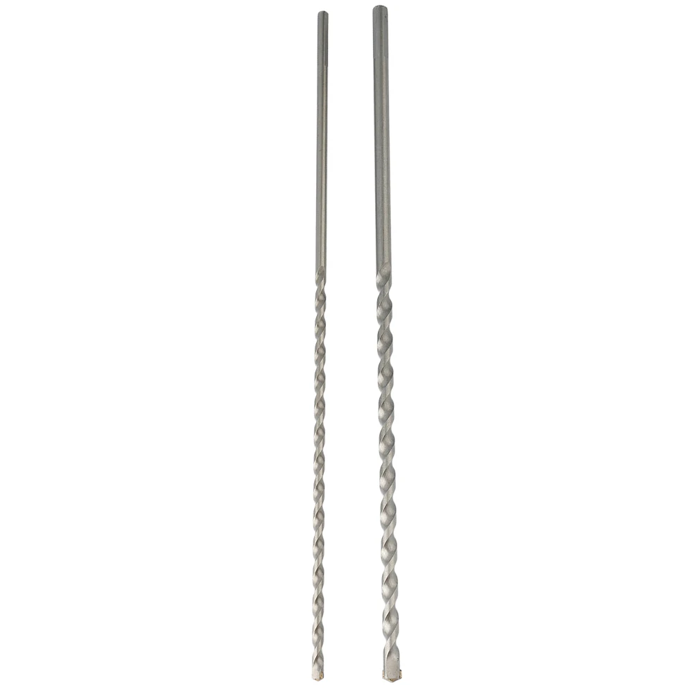 Juego de brocas de 300mm de largo para mampostería, broca de impacto para hormigón, vástago triangular de aleación, taladro de 6, 8, 10, 12 y 16mm para mampostería, hormigón ligero