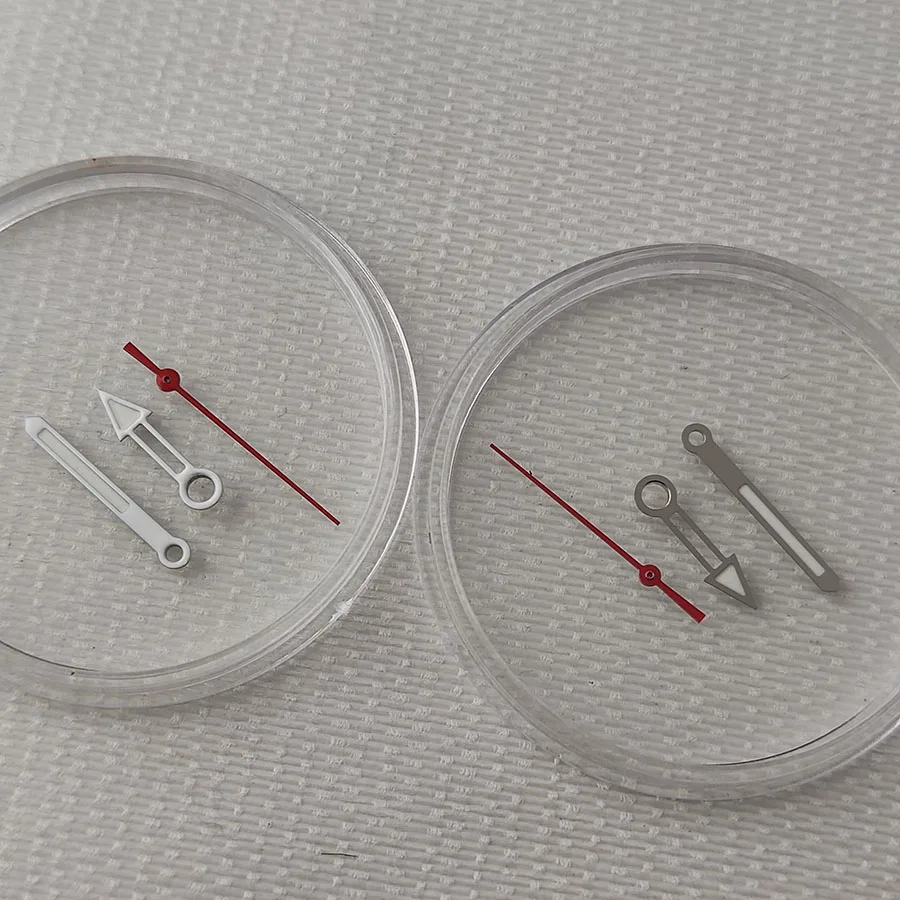 Green Luminescent Hands NH35 Hands with White Oil Suitable For NH34 NH35 NH36 NH37 NH38 NH40 Watch Movement Accessories