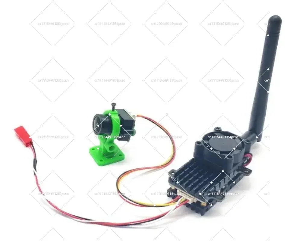 2W 48CH 5.8G FPV Video Transmitter With 1000TVL CMOS Camera FPV Audio Video Sender Accessories