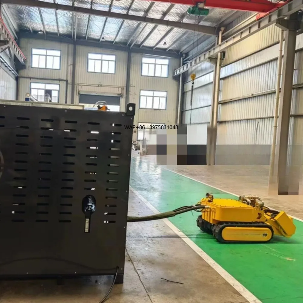 Rubber Tracked Underwater More Compact Overall Structure Pipe Cleaning Automatic Dredging Robot Machine