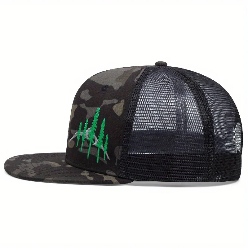 Summer Snapback Cap Men Embroidered Baseball Caps For Men Adjustable Net Hat For Men Camouflage Golf Cap Male Cotton Sun Hats