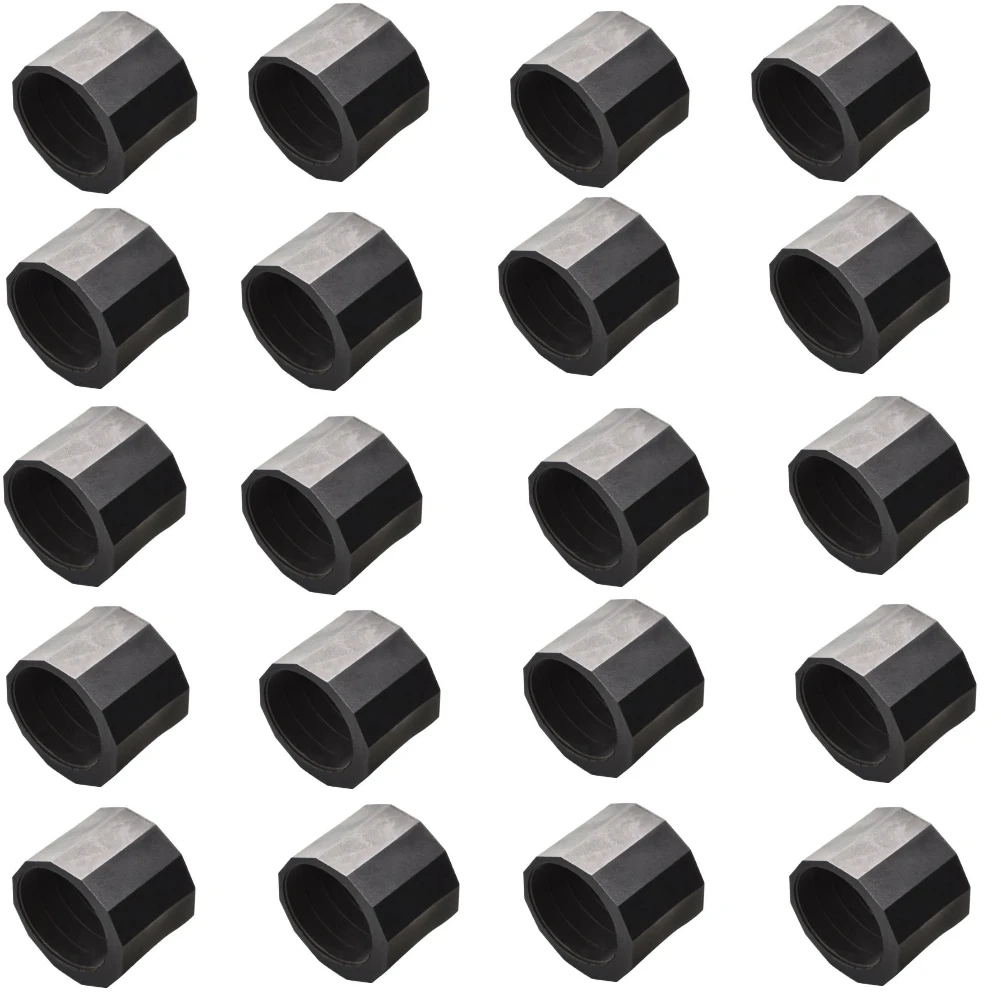 Foot Cap for 38mm Tubing Used on For Fitness Racks Bikes and Display Stands to Provide Traction Stability and Floor Protection