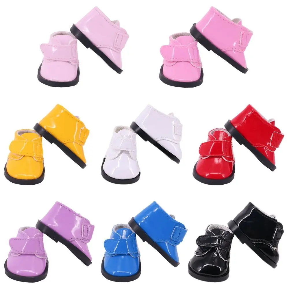 5.5CM 20CM Cotton Doll Shoes PU Leather Shoes Doll Doll PU Leather Shoes DIY Lightweight Doll Clothes Shoe Kids Gifts