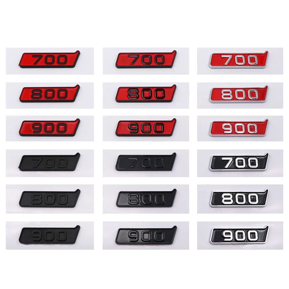 ABS Number 700 800 900 Badge Car Tail Trunk Sticker Emblem for Mercedes Benz G Class W464 G500 G63 G700 G800 G900 W204 W205 W210