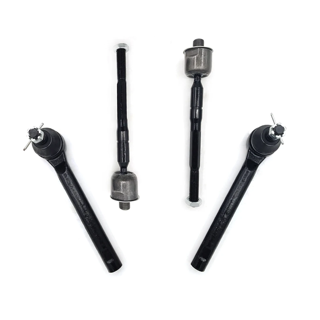 AzbuStag 4Pcs Front Left Right Tie Rod Steering for HONDA ODYSSEY 2005 2006 2007 2008 2009 2010 53010SHJA02