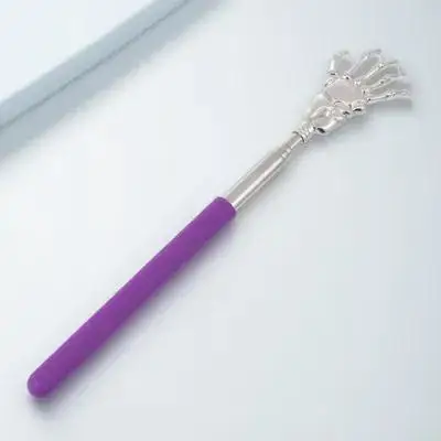 

Телескопическая чесалка для спины из нержавеющей стали, выдвижная, для беременных и пожилых людей, мгновенное облегчение зуда в спине