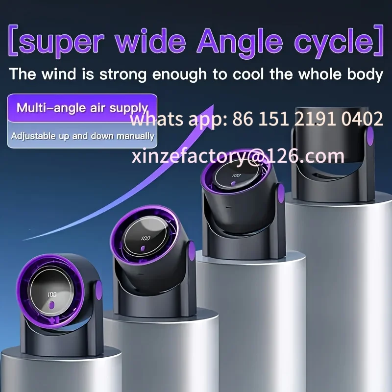 Customizable Smart Electric Fan Usb Multifunction Bladeless Fan Desktop Silent Wall Mounted Ventilator Fans