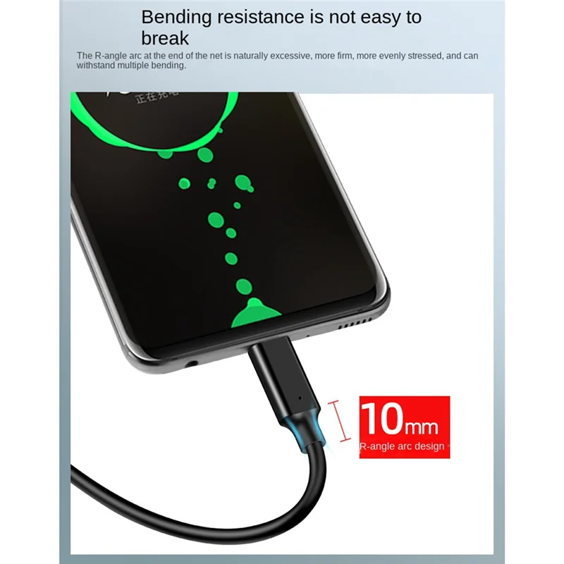 Câble de transfert de données USB Type C vers Type-C 3.2, câble de disque dur SSD USB C, PD 60W 3A, charge rapide 3.0,1m, 10Gbps