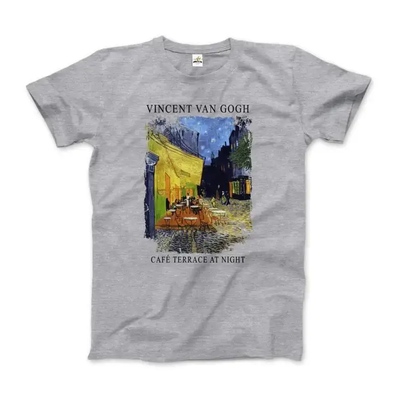 Vincent Van Gogh Cafe Terrace At Night 1888 Artwork T Shirt