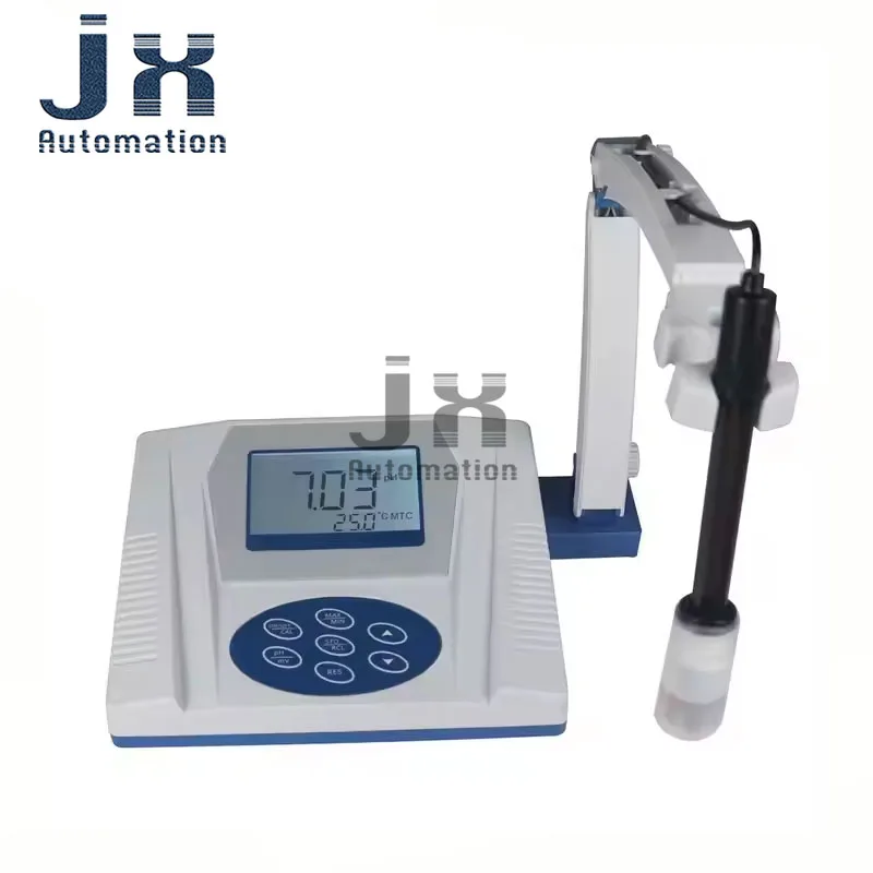 PHS‑3C 0.01 High‑Accuracy Benchtop pH Meter pH mV Temp Analyzer ATC Compensation Lab Water Tester Complete with Electrode