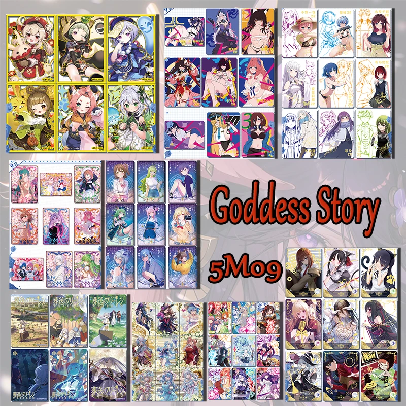 Goddess Story 5M09 SSR PR XR TR card Hatsune Miku York Forger Furina Kanroji Mitsuri boy Toy collection Birthday Christmas gift