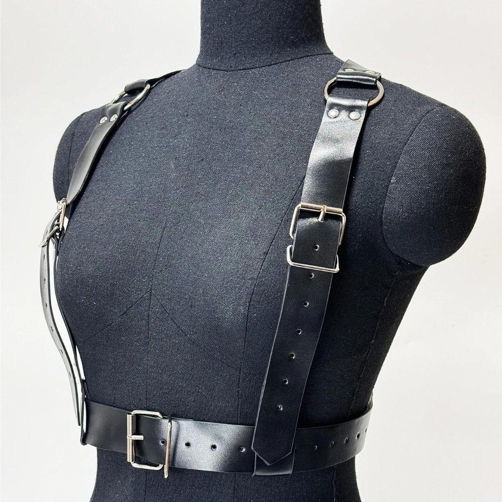 Fashion Wide PU Leather Waist  - Leather Work Harness recension och pris