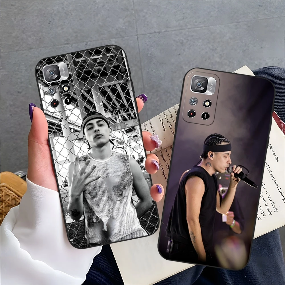 Rapper Trueno Argentina Phone Case for Xiaomi Redmi Note 14 13 12 11 9 Ultra 10 Lite POCO F4 F5 X5 Pro Plus Cover