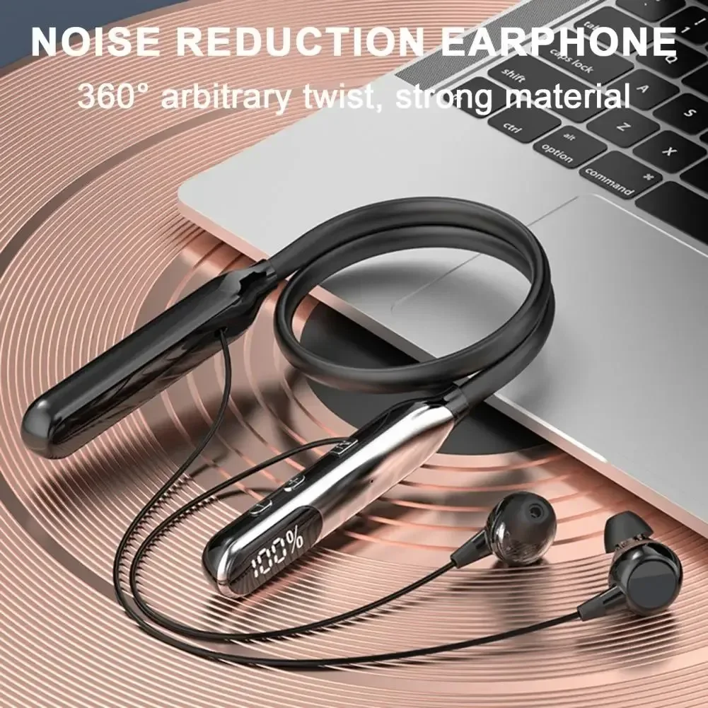 Bluetooth Headphone Neckband Wireless Headphones with Microphone Long Battery High Quality Auriculares Sport Bluetooth Earphone