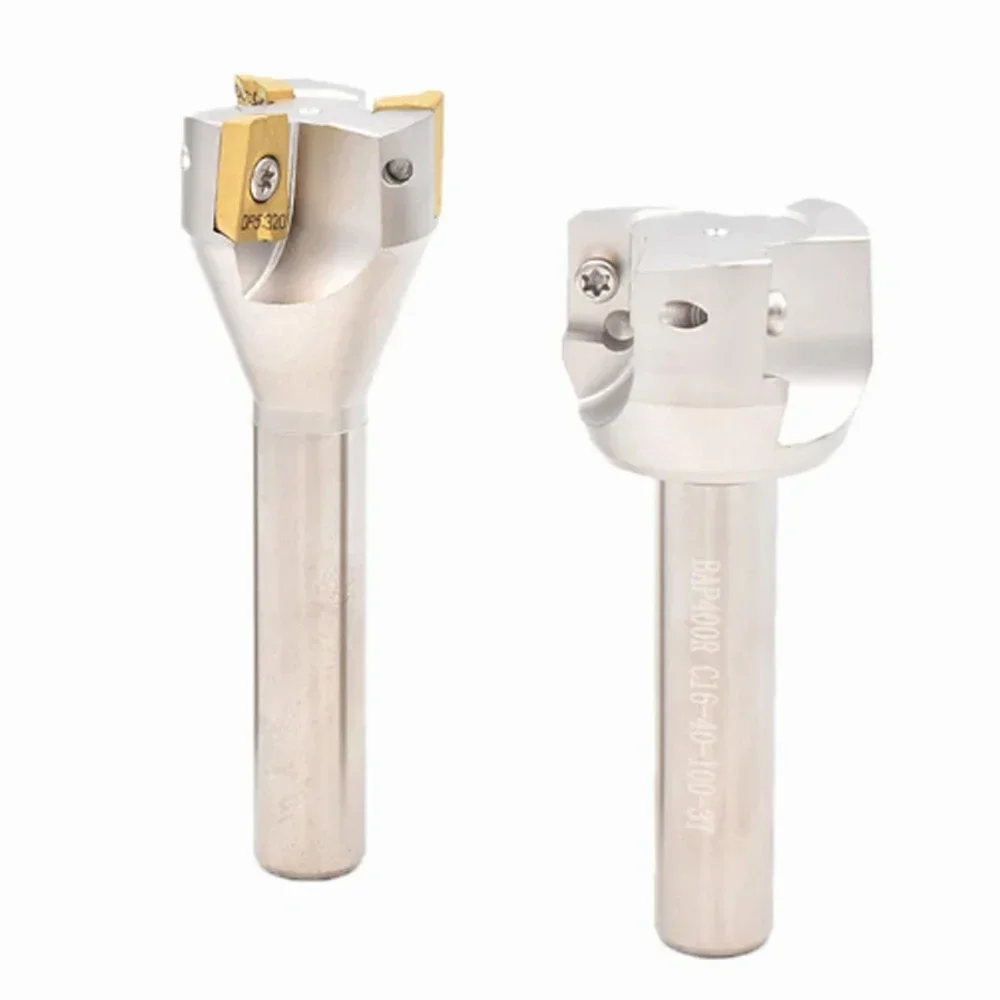 Simple straight shank C20 C16 C12 flat head right angle milling with 400R tol holder 300R tool head milling machine