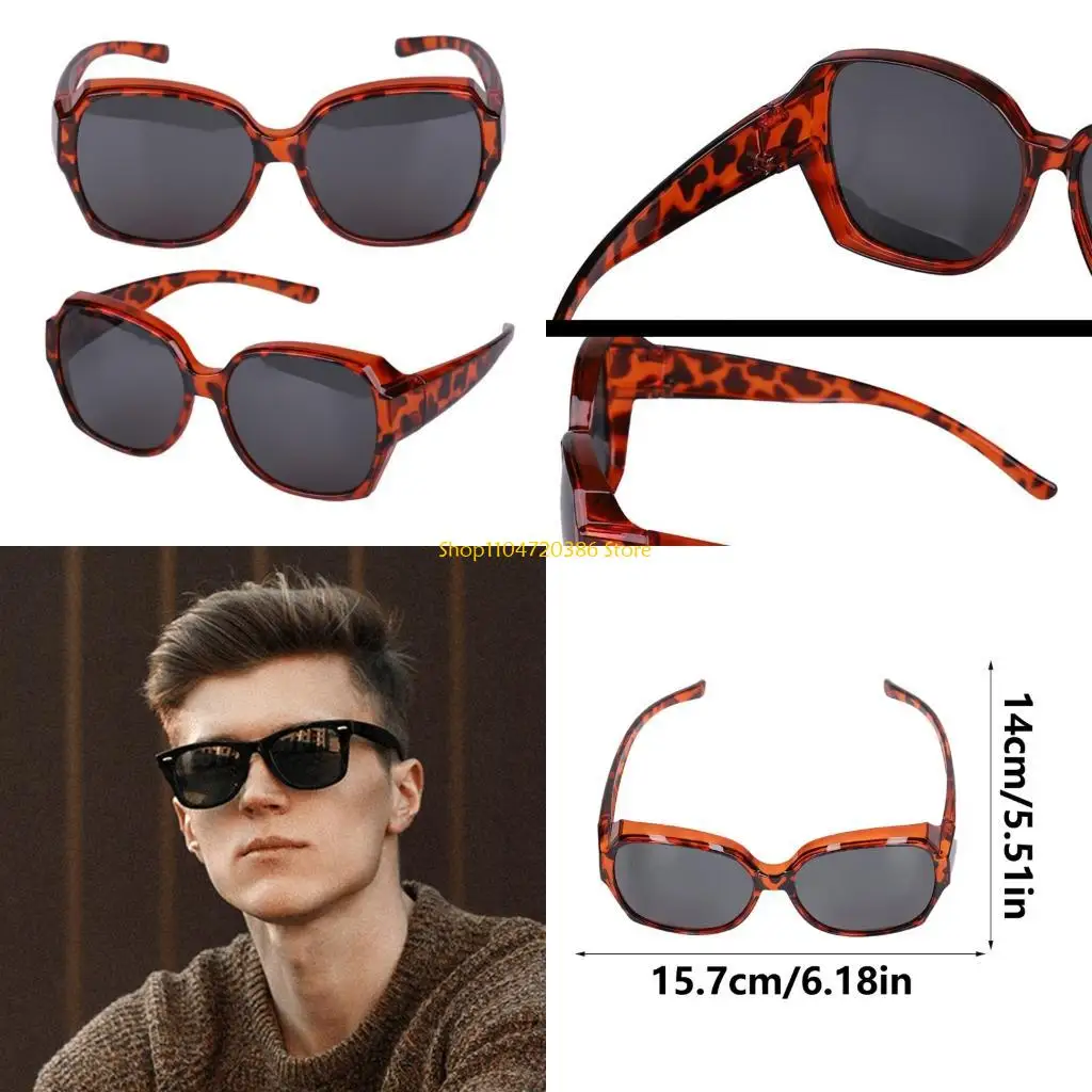 

K0EA Over Glasses Sunglasses Wrap Around Cover Sunglasses for Women Men