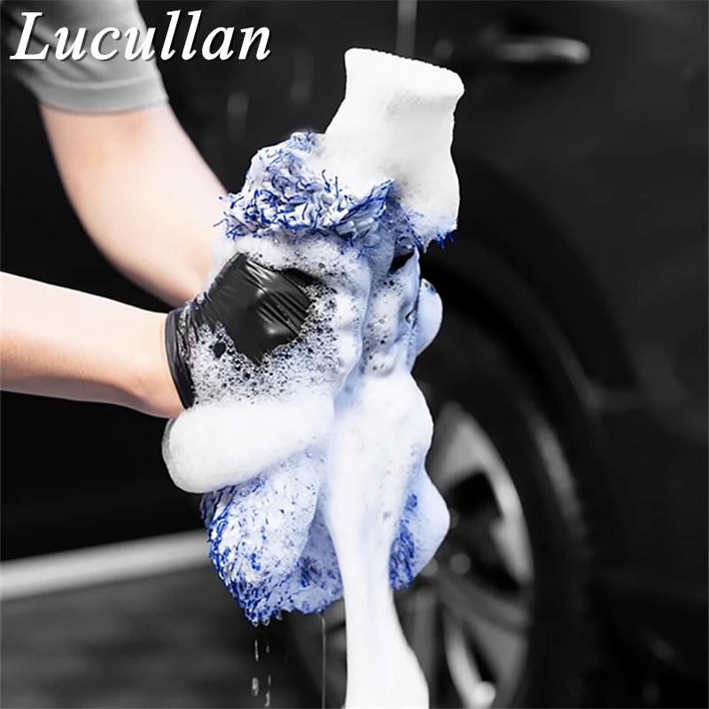 Lucullan Cyclone Wash Mitt 7\