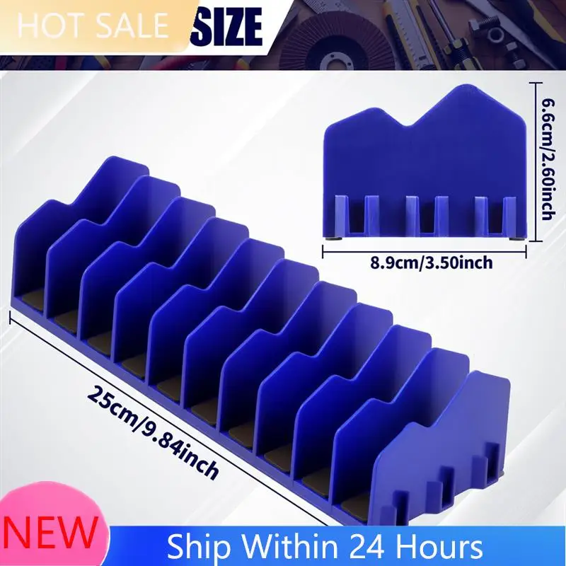 A78K New Tool Box Organizer, 10 Slots Plier Organizer Rack With Nonslip Rubber Base, Extendable Plier Holder And Cutter Shelves