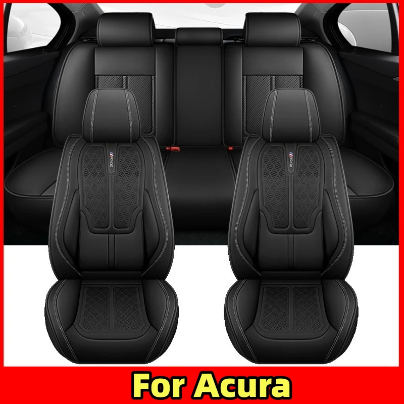 

Чехол на автомобильное сиденье Acura, высококачественный чехол из искусственной кожи, износостойкий, комфортный, полный комплект, чехол на сиденье с 5 сиденьями и полной оберткой