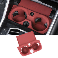 For BMW 3 Series I3 I4 2020 2021 2022 2023 2024 2025 G20 G26 Car Accessories Silicone Cup Holder Mat Cover Trim