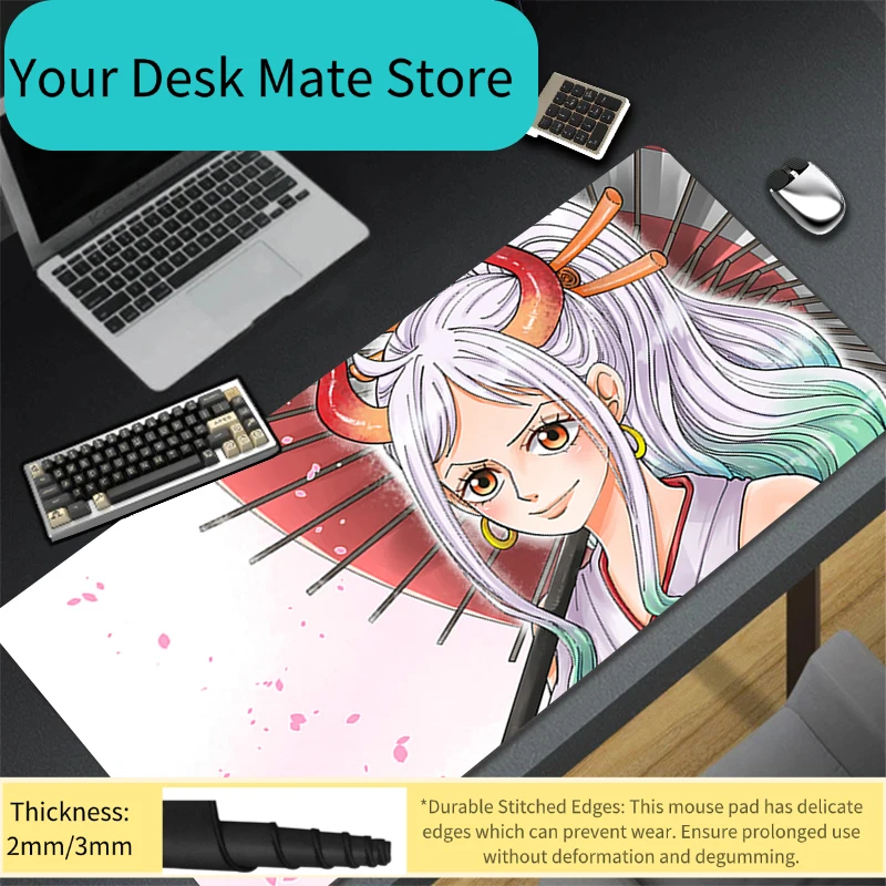 Desk Mat Carpet Desk Accessories Laptop Gamer Mausepad One Piece Mouse Pad Mousepad Exquisite Office Mouse Mats Keyboard Pad