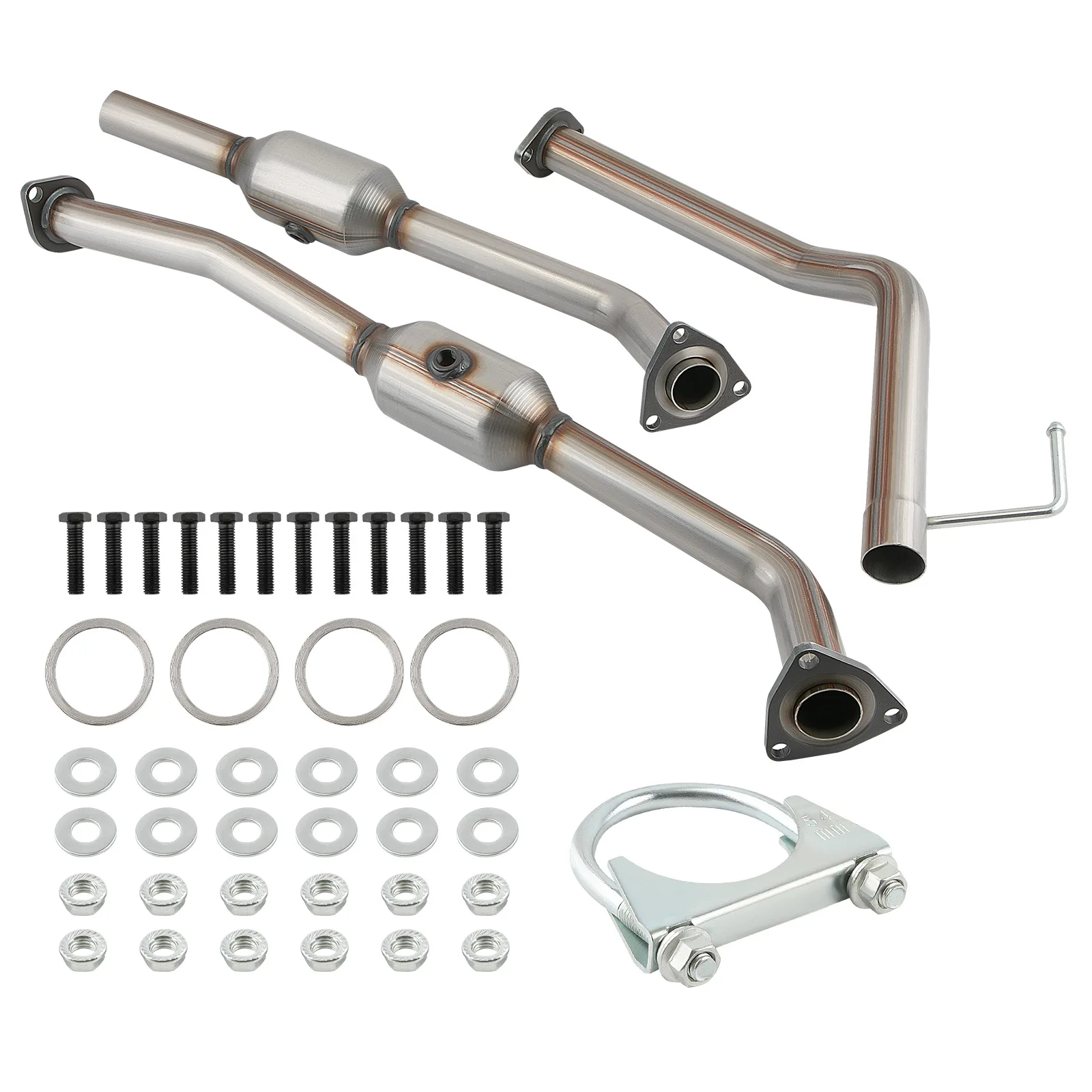 Exhaust Catalytic Converters Set for 2005-2007 Toyota Sequoia 4.7L EPA Approved