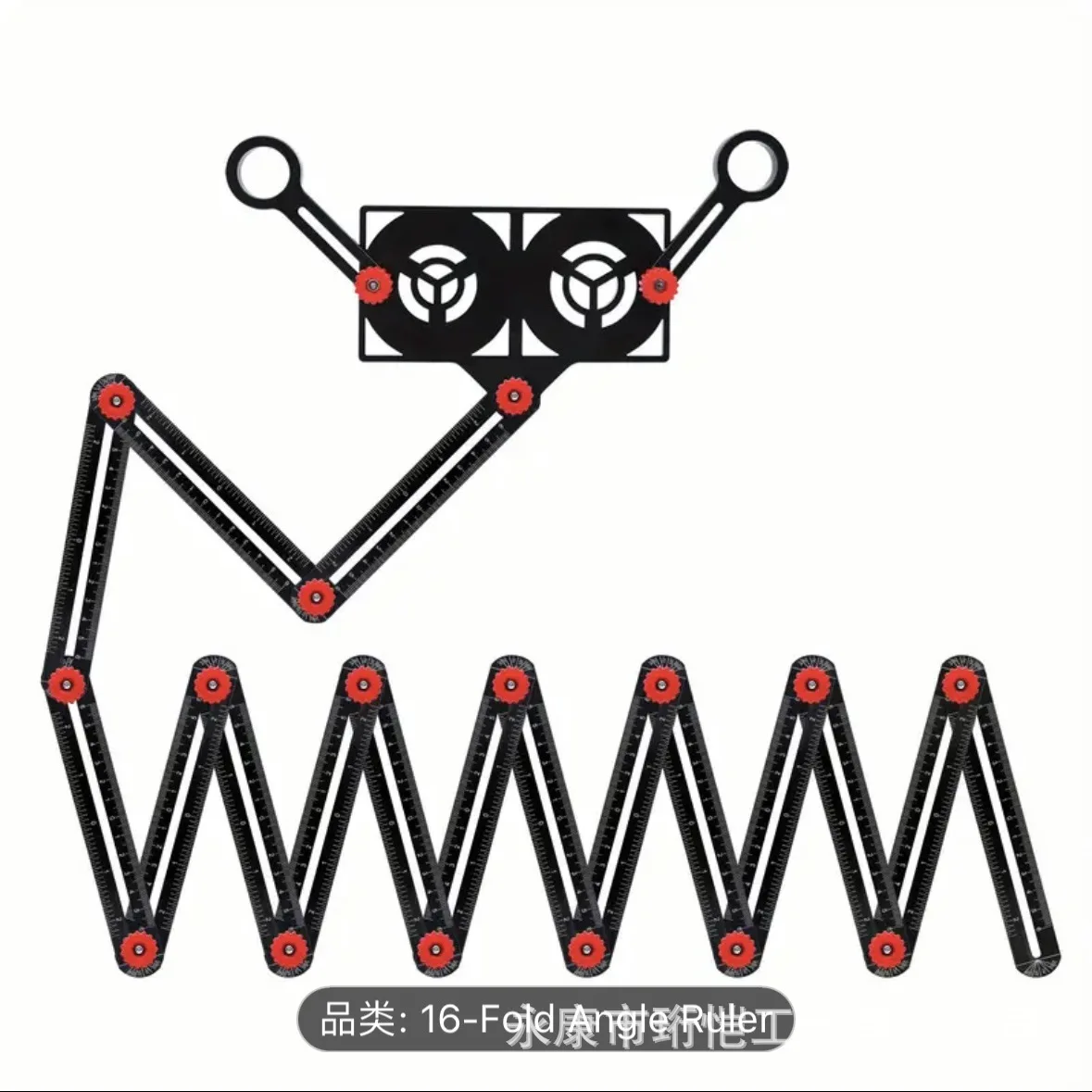 

Универсальный шестикратный инструмент для грязевой плитки, наклейка, артефакт плитки, открытие пола, угловая линейка, локатор открытия плитки