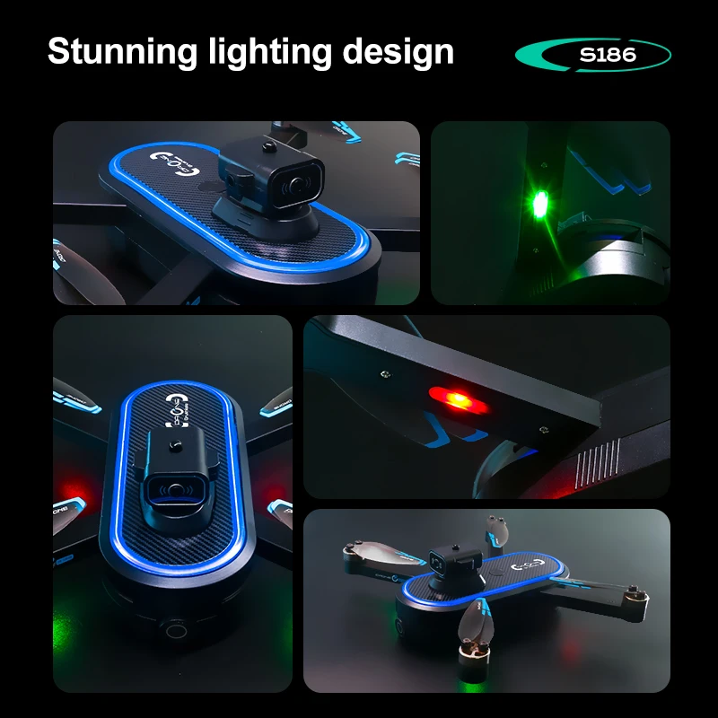 

186SS brushless motor,electrically adjustable camera, optical flow positioning, collision avoidance function, obstacle avoidance