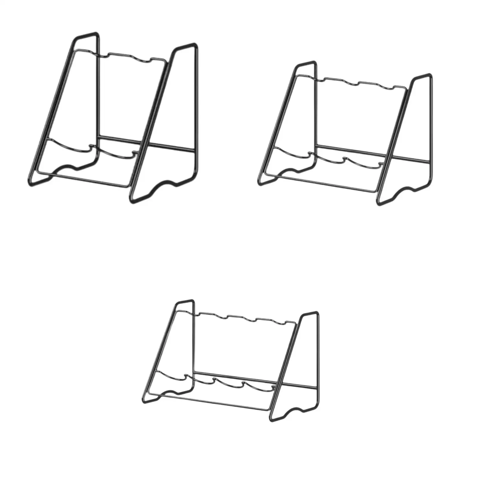 

Space Saving Wine Bottle Holder Iron Tabletop Wine Stand for Kitchen Cabinet and Bar Decor