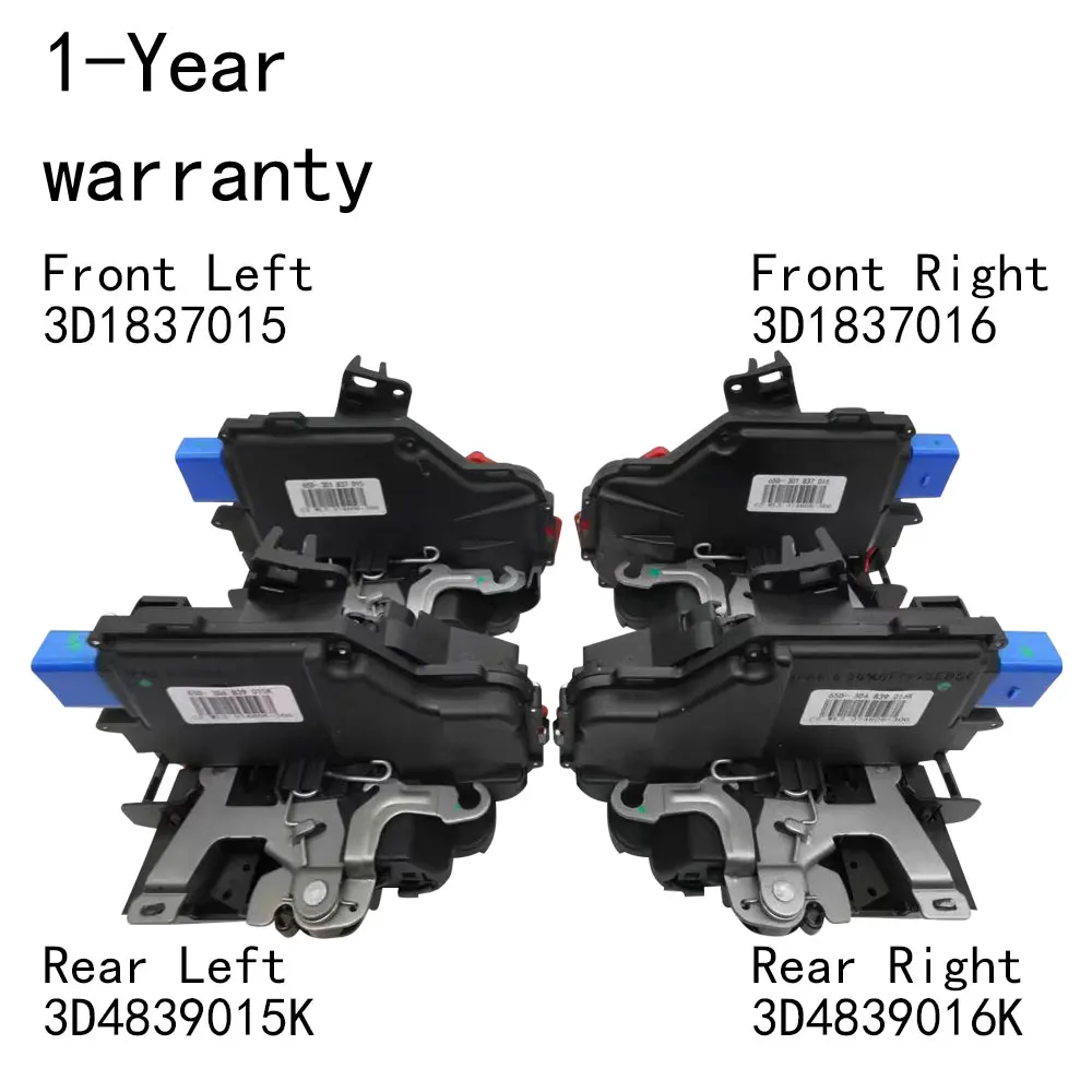 

Door Lock Actuator For VW Phaeton Touran Touareg 3D1837015 3D1837016 3D4839015K 3D4839016K